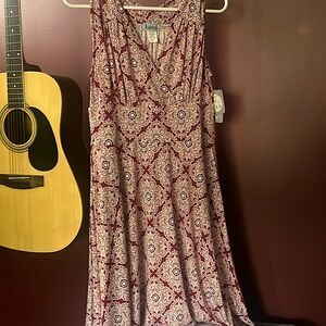 Summer sleeveless dress